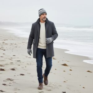 Airt Shetland Wool Fairisle Beanie