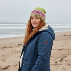 Braaly Shetland Wool Fairisle Beanie
