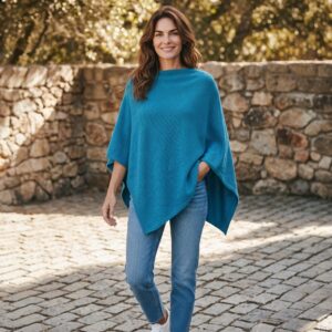 Merino Lambswool Poncho